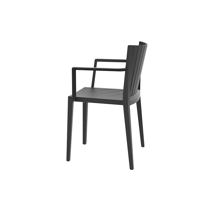 Spritz chair with armrests